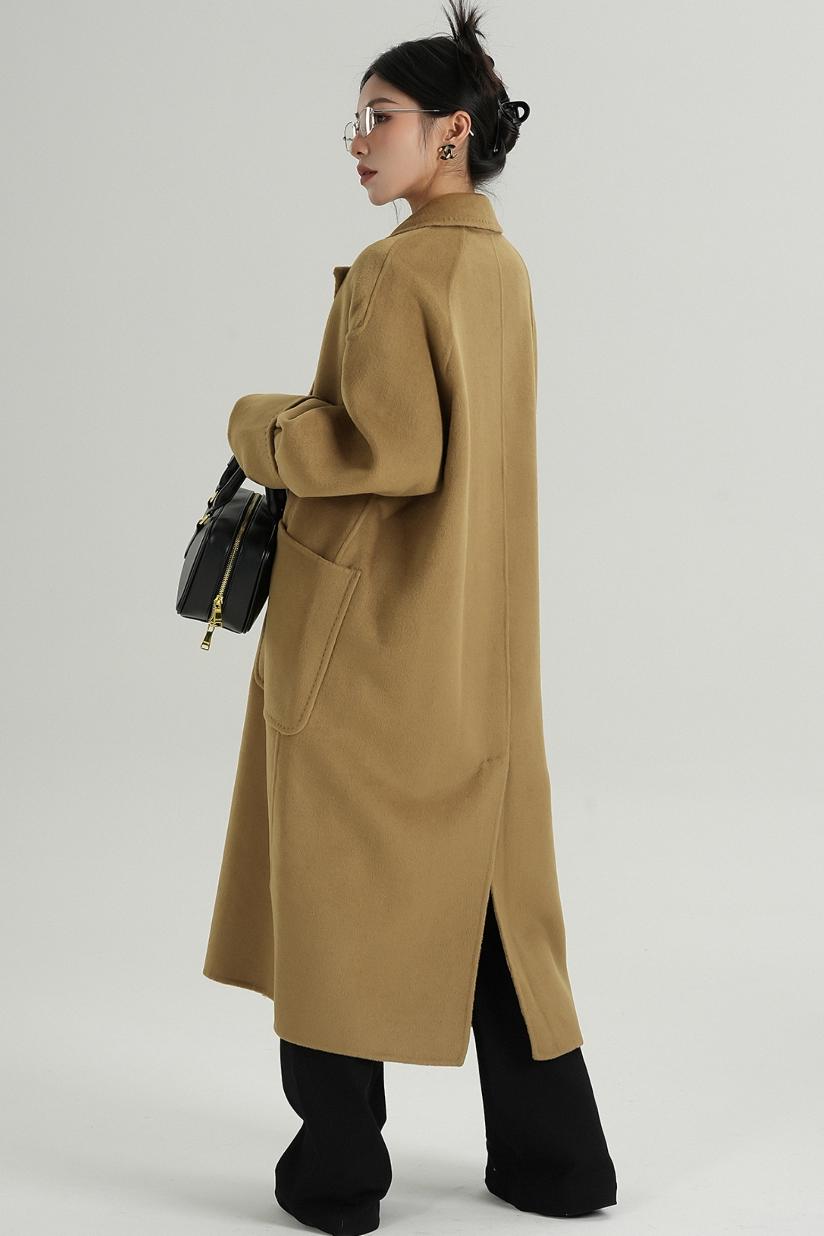 Long Woolen Winter Coat