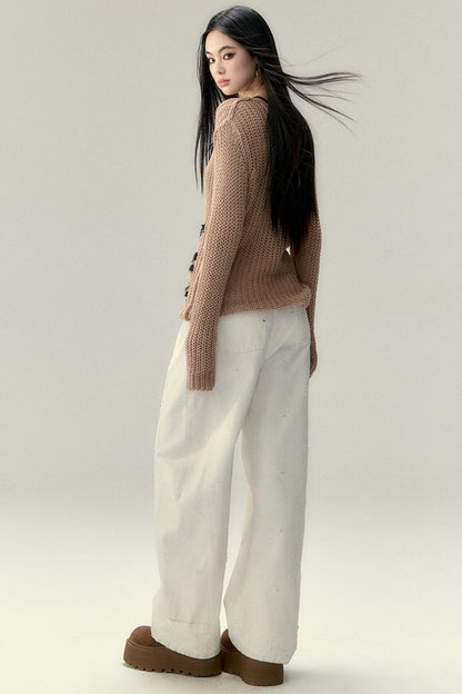 Niche Design Casual Pants