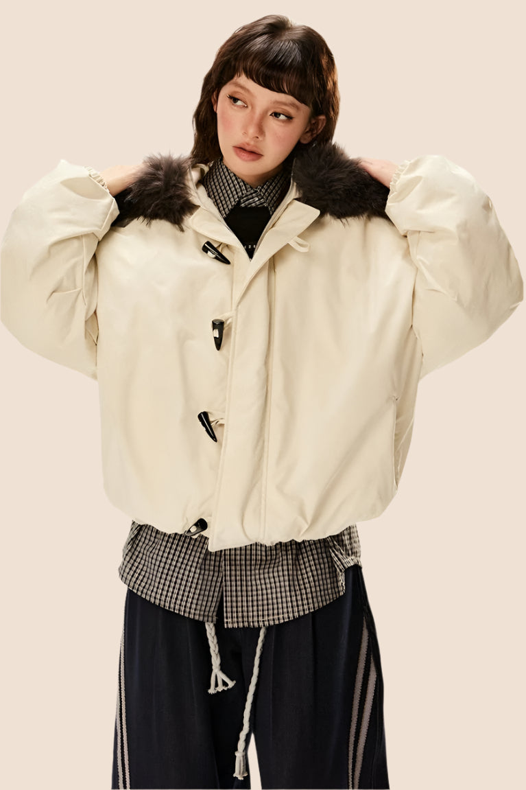 Hooded Duck Down Parka Jacket