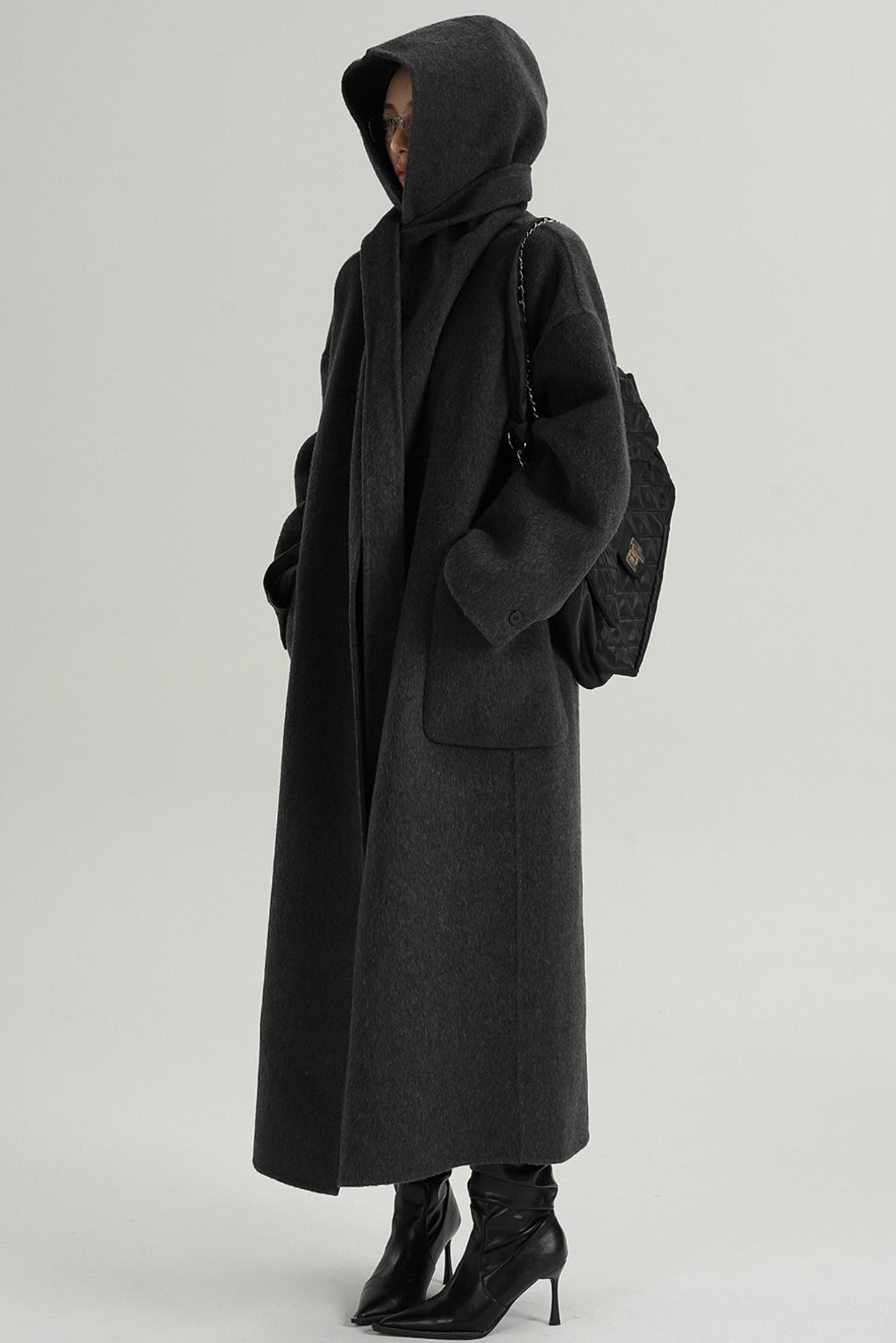 Hooded Loose High-End Coat