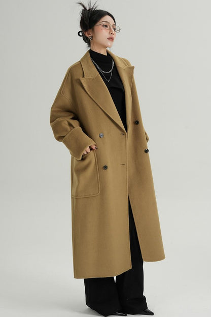 Long Woolen Winter Coat