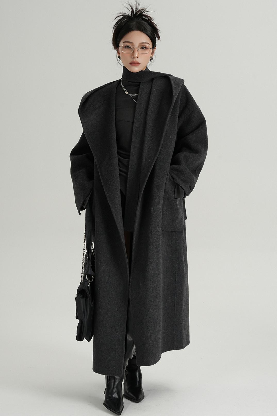 Hooded Loose High-End Coat