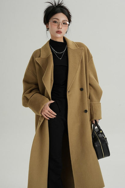 Long Woolen Winter Coat