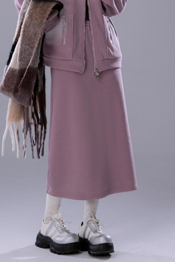 Thickened Fleece Sweatshirt Set-Up