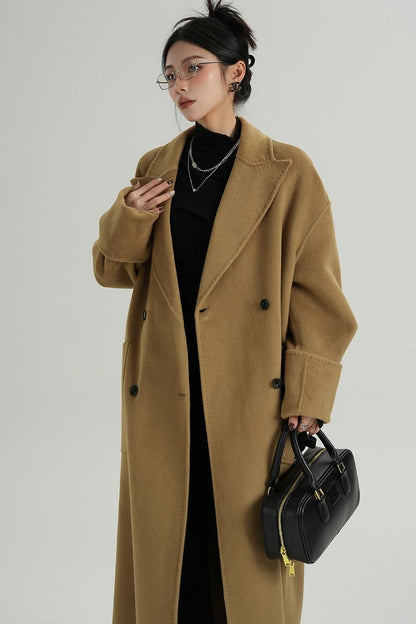 Long Woolen Winter Coat