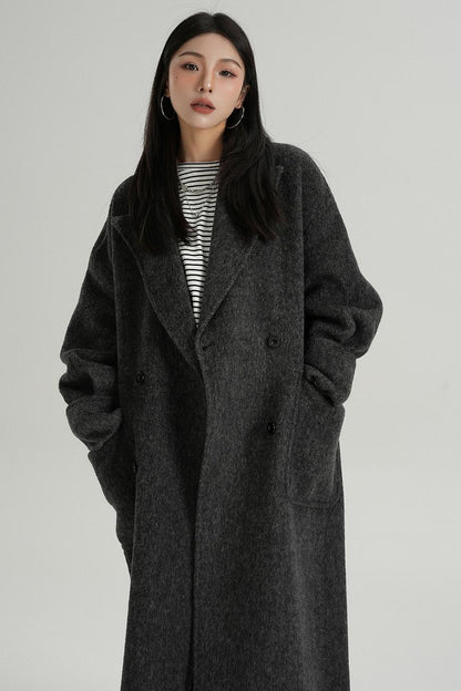 Long Woolen Winter Coat