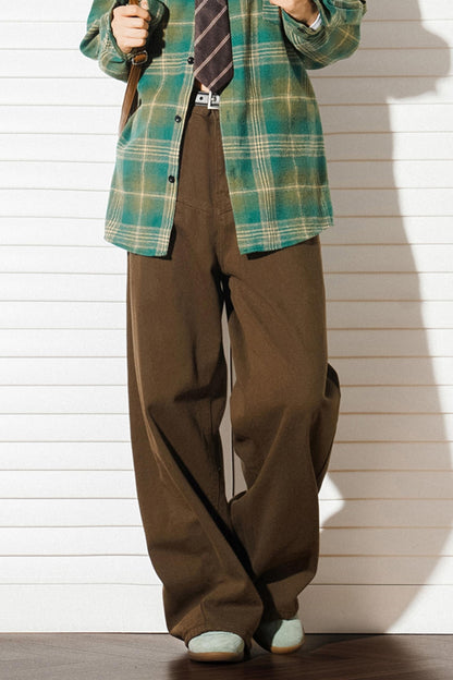 Straight-Leg Casual Cargo Pants