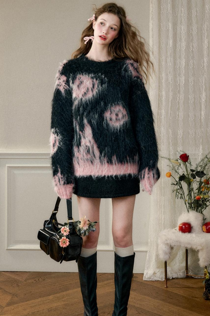 Plush Warm Fur Sweater