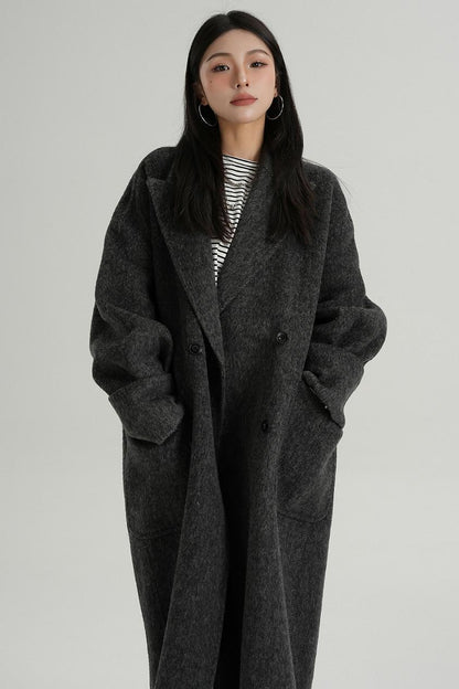 Long Woolen Winter Coat