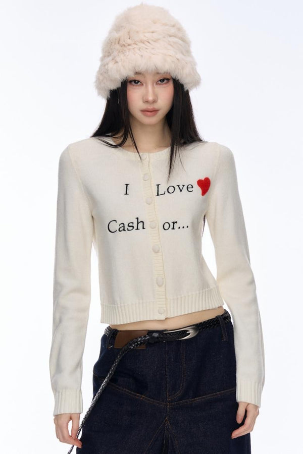 Vintage Stickerei Woll-Set-Up 