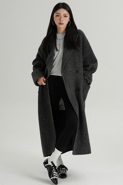 Long Woolen Winter Coat