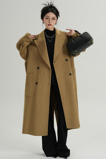 Long Woolen Winter Coat