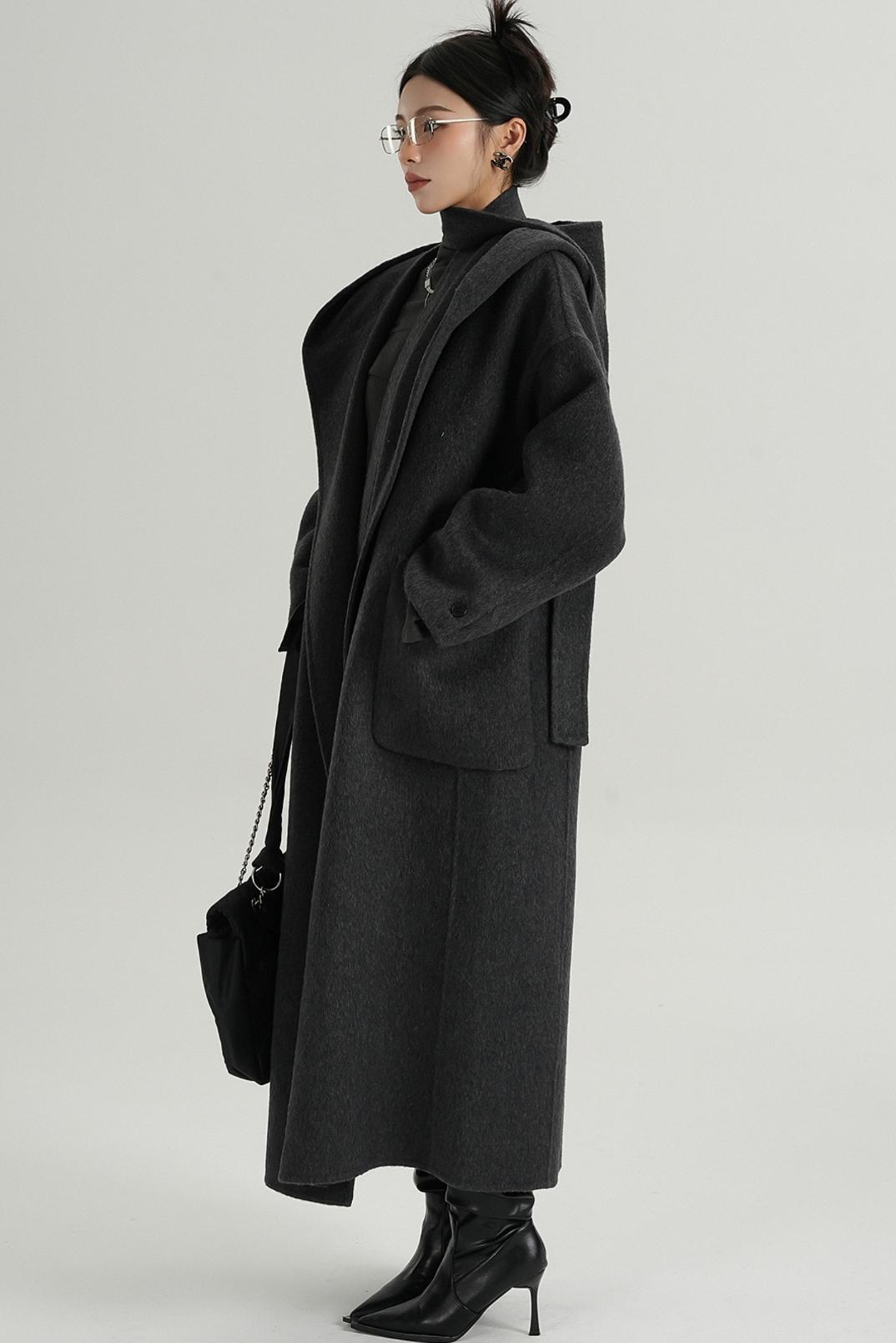 Hooded Loose High-End Coat