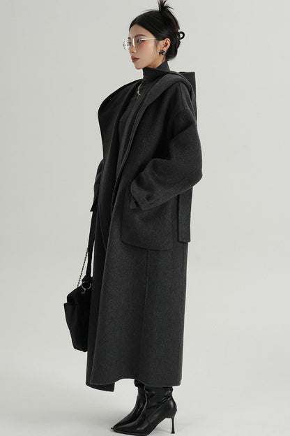 Hooded Loose High-End Coat