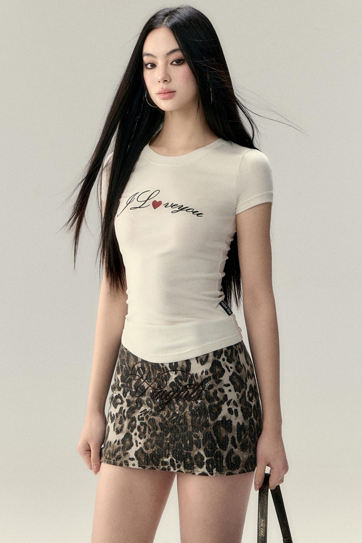 Valentine's Alphabet Slim T-Shirt