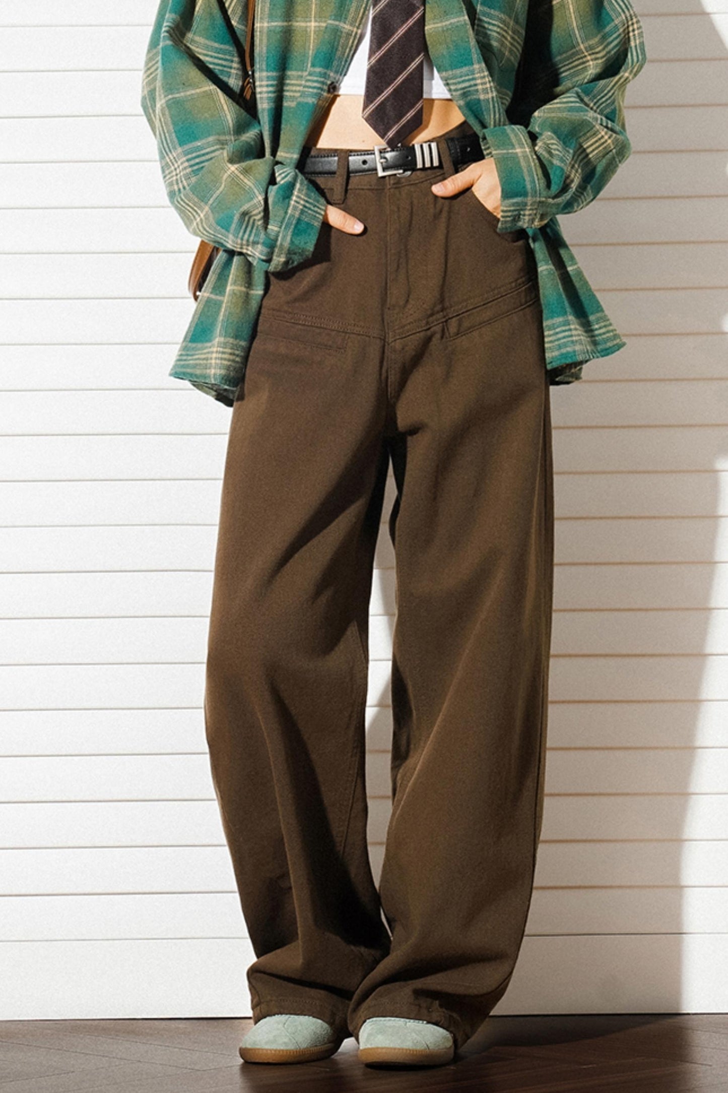 Straight-Leg Casual Cargo Pants
