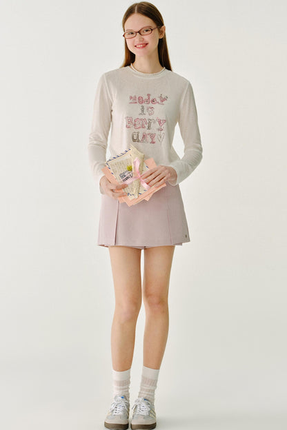 다재다능한 이중 레이어 스커트 