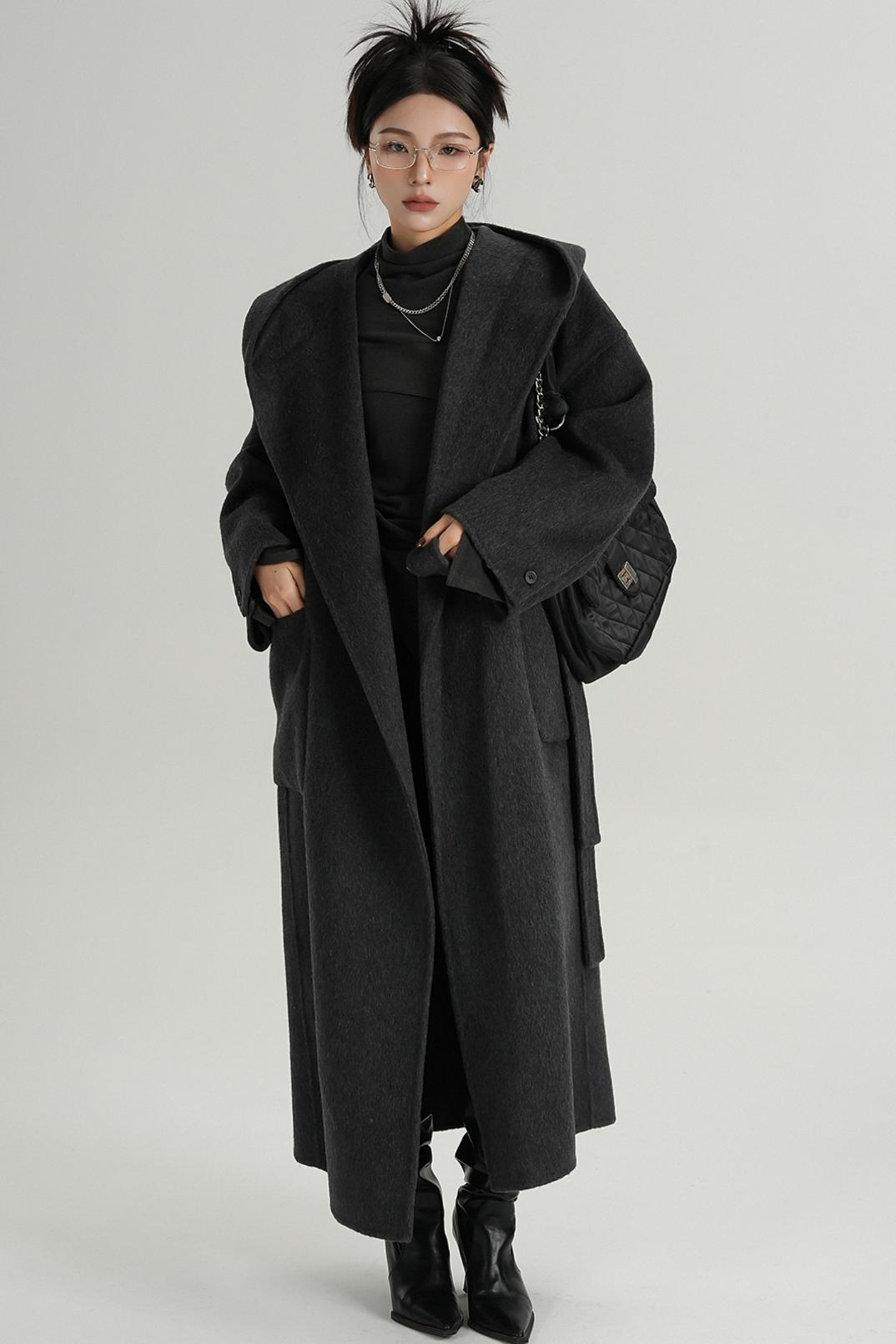 Hooded Loose High-End Coat