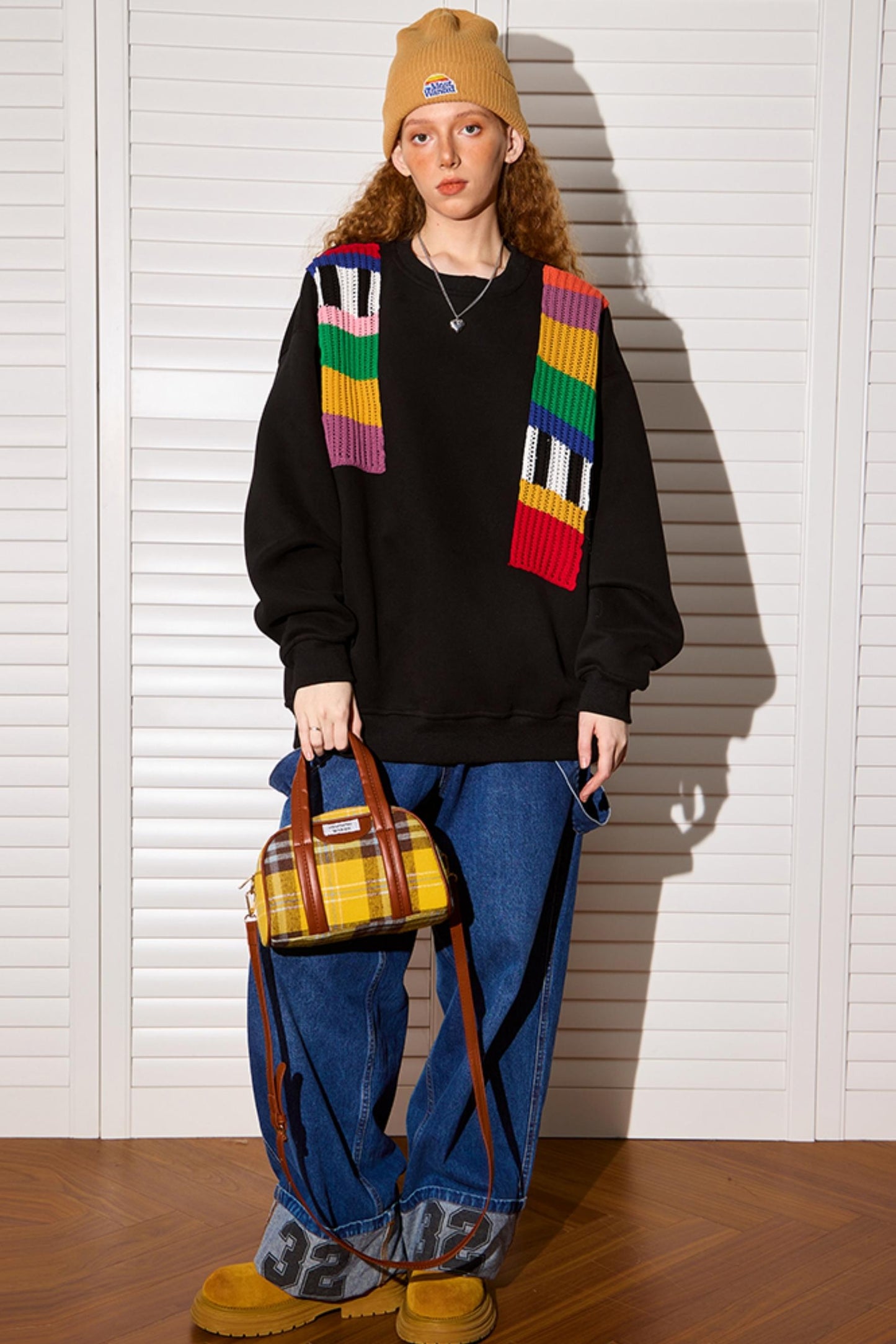 Niche Design Pullover Sweatshirt