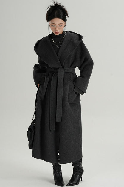 Hooded Loose High-End Coat