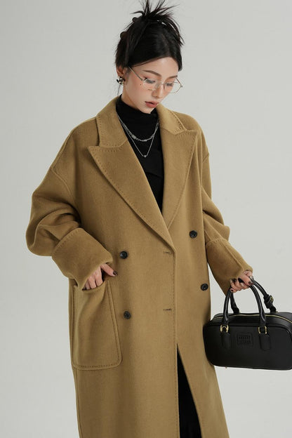 Long Woolen Winter Coat