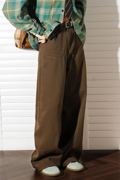 Straight-Leg Casual Cargo Pants