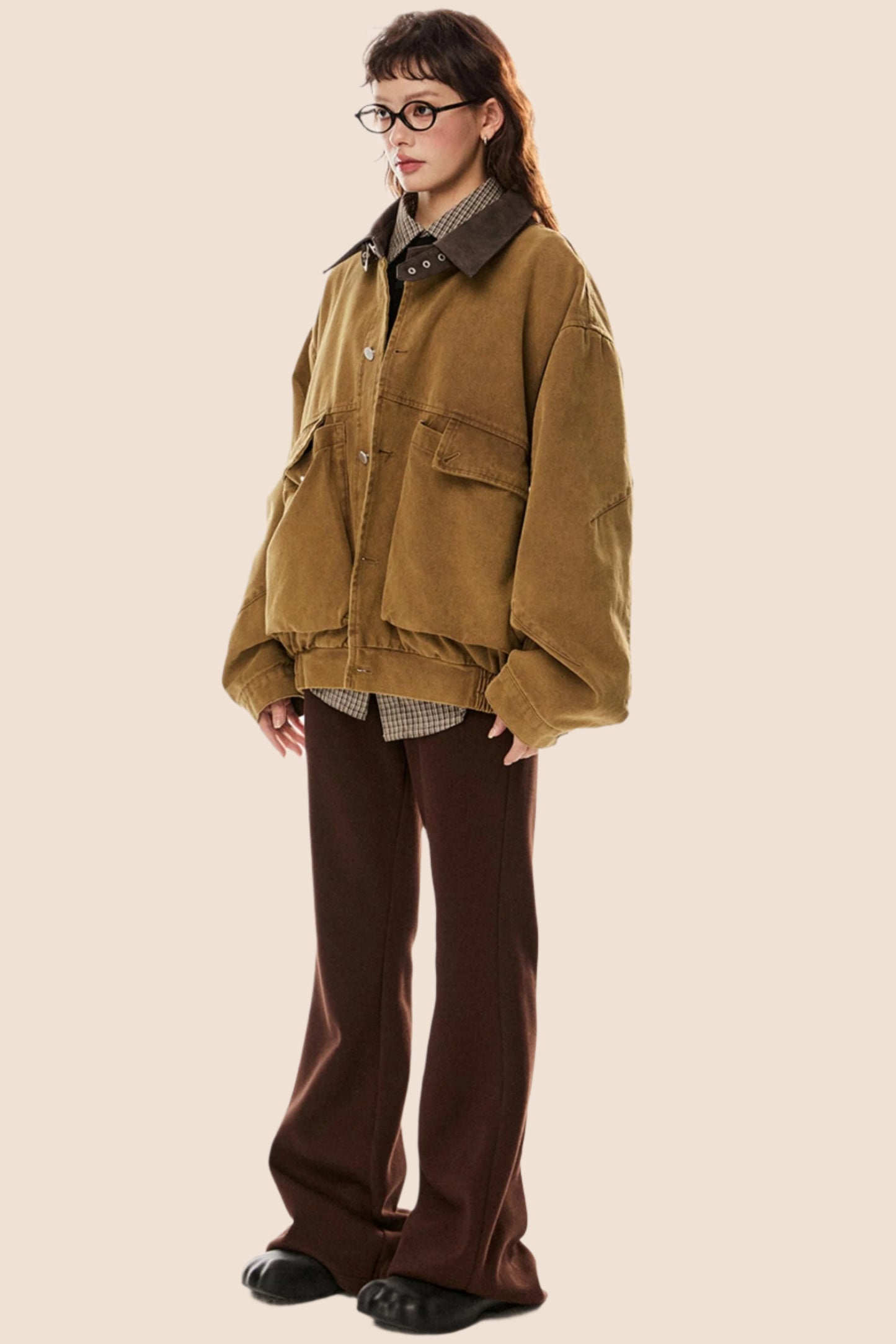 Retro Large Pocket Cargo Jacket