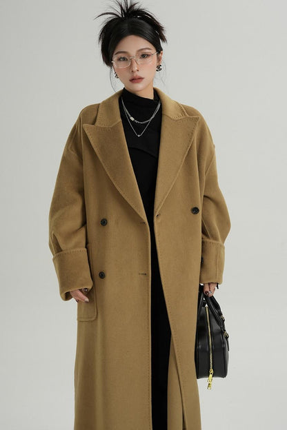 Long Woolen Winter Coat