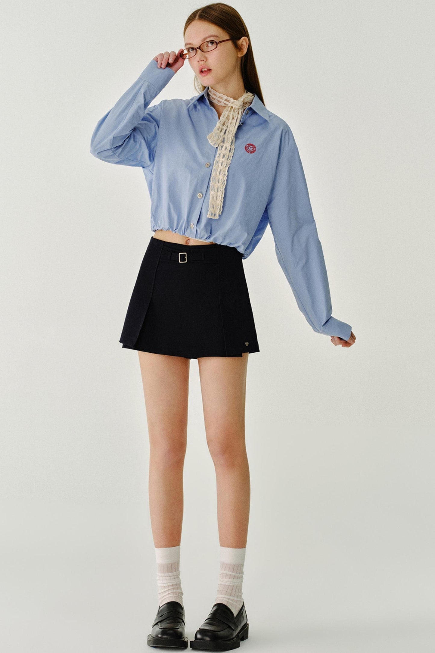 다재다능한 이중 레이어 스커트 