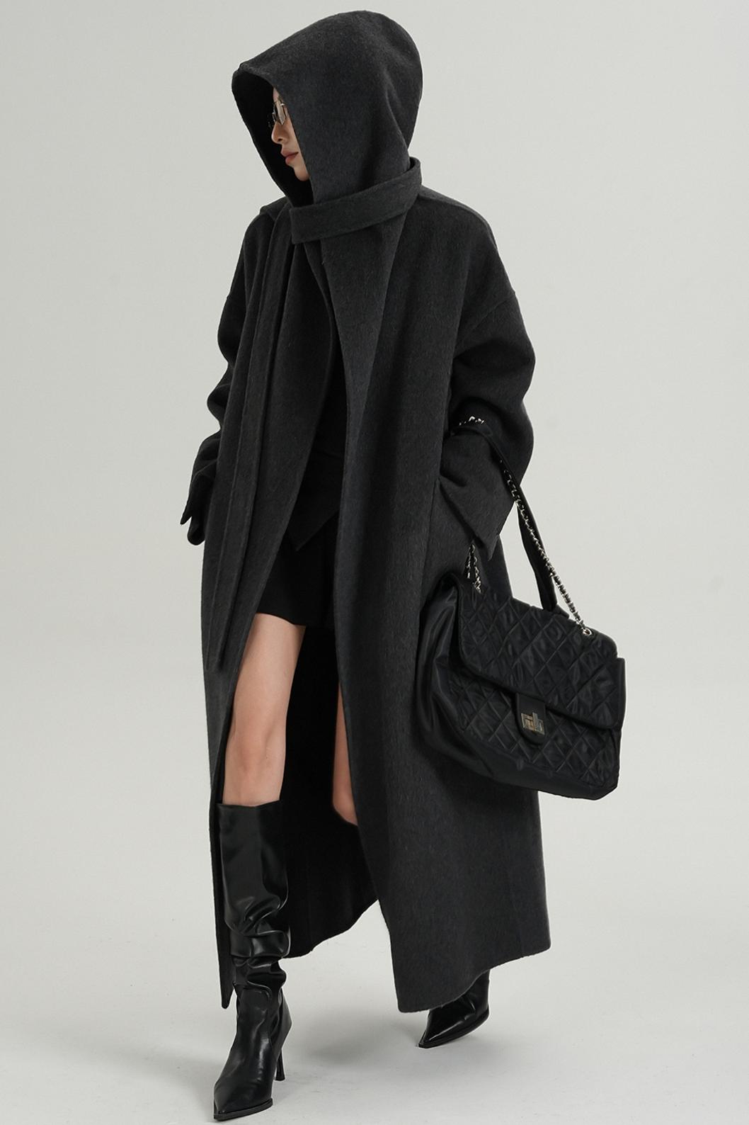 Hooded Loose High-End Coat