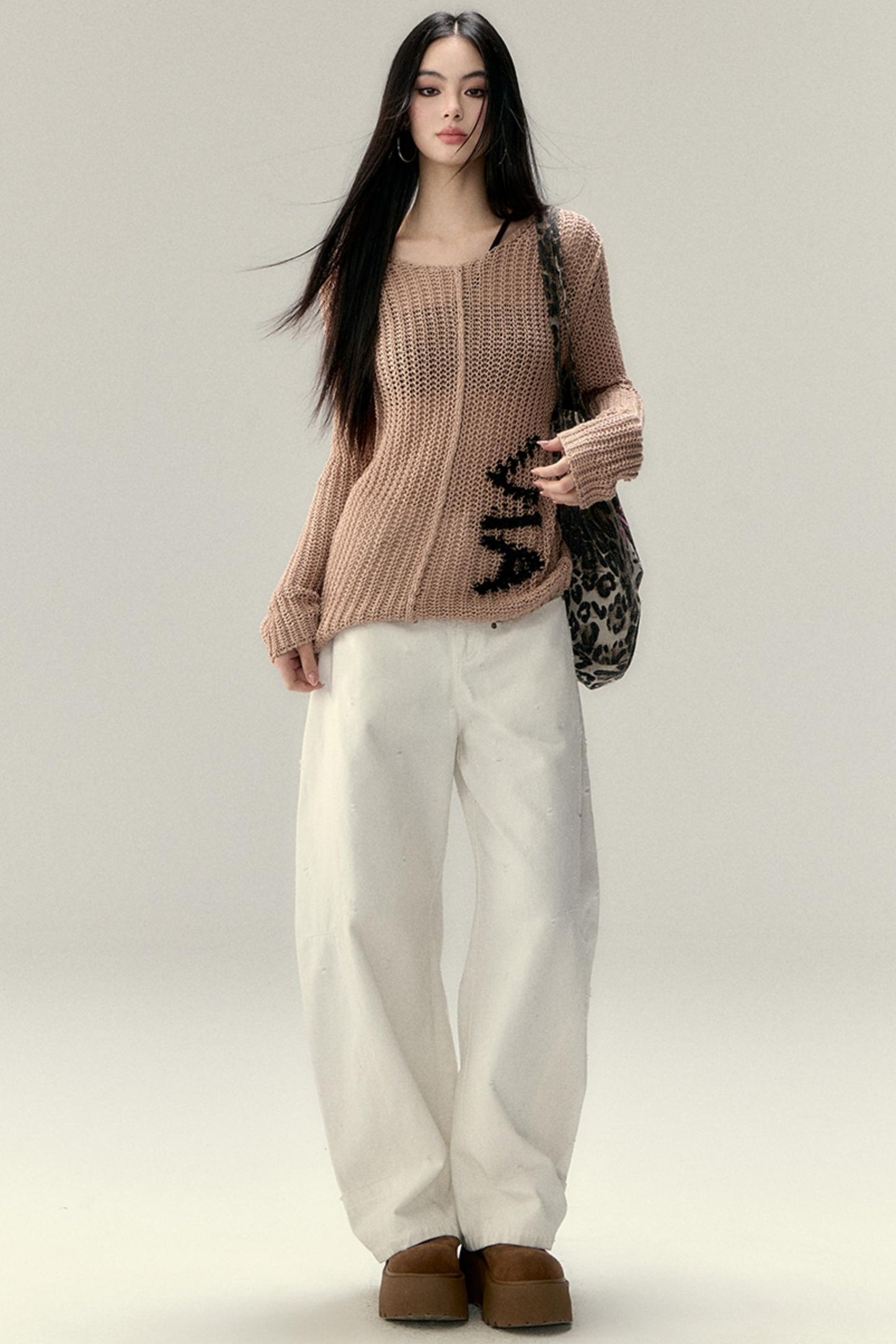 Niche Design Casual Pants