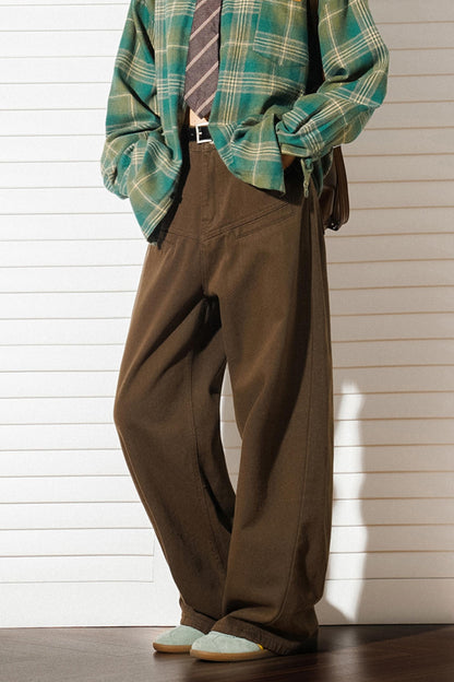 Straight-Leg Casual Cargo Pants