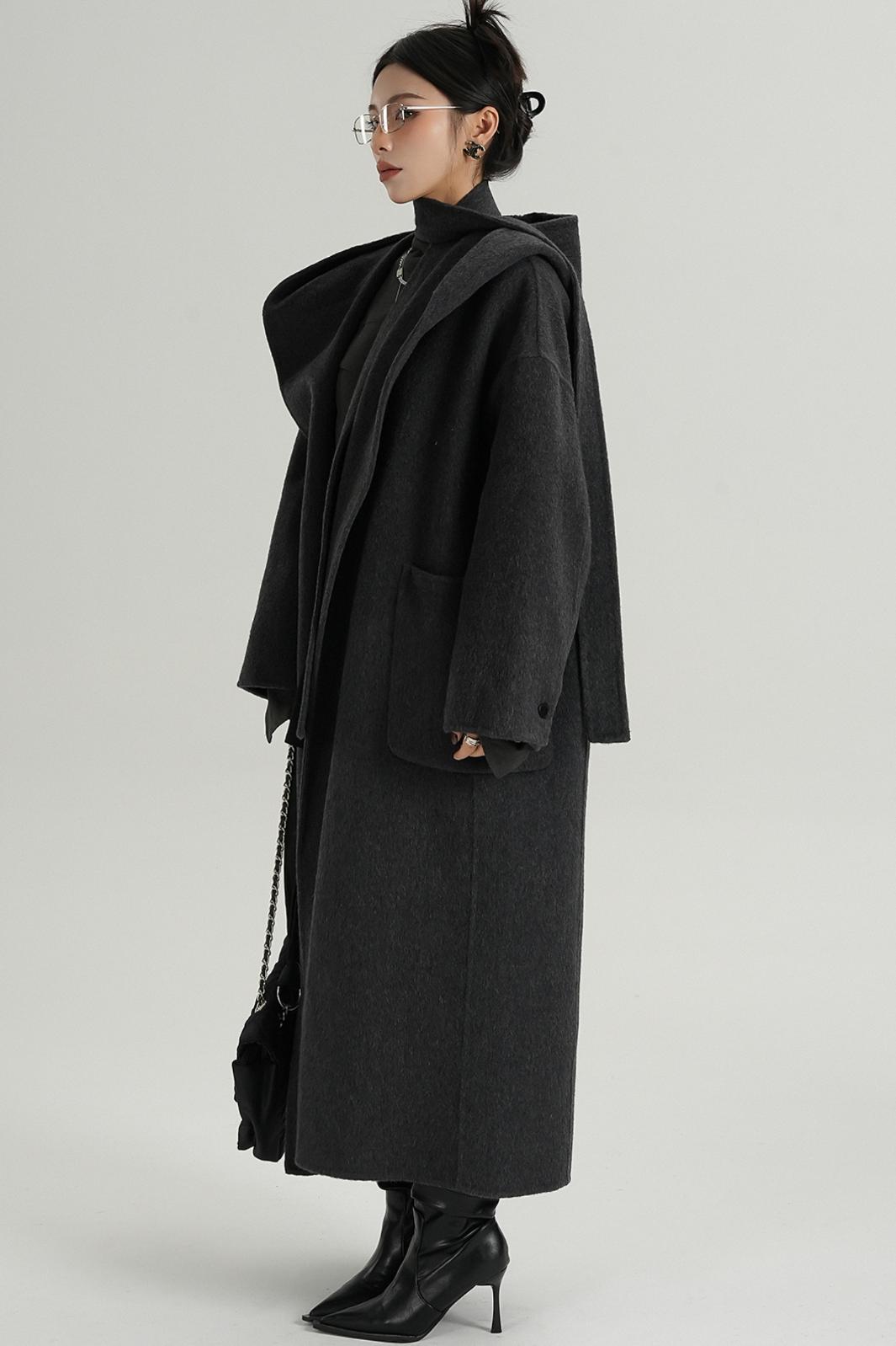 Hooded Loose High-End Coat