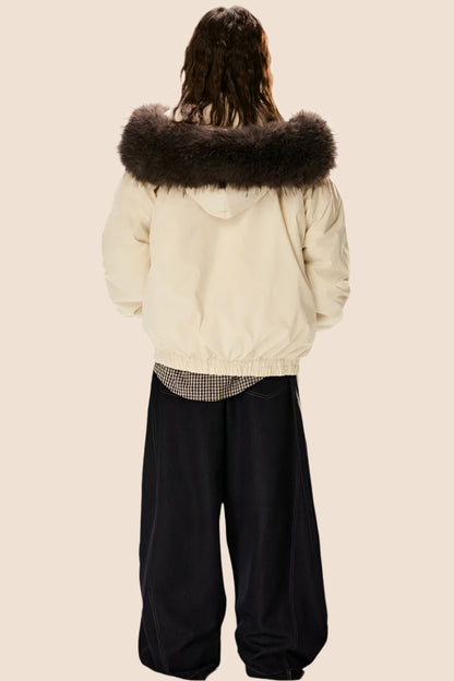 Hooded Duck Down Parka Jacket