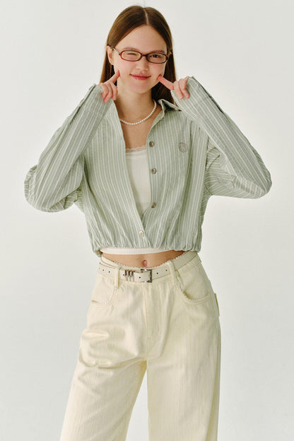 Long Sleeve Casual Patchwork Top