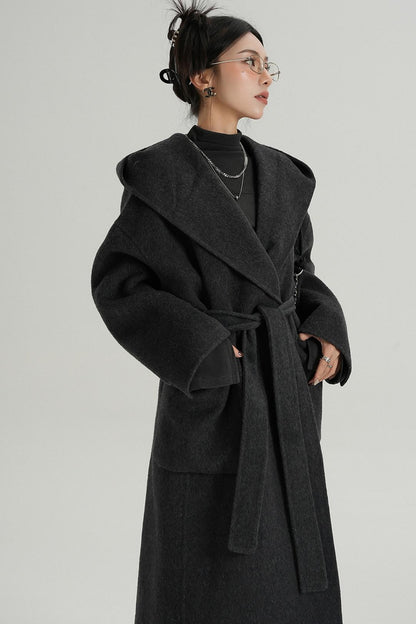 Hooded Loose High-End Coat