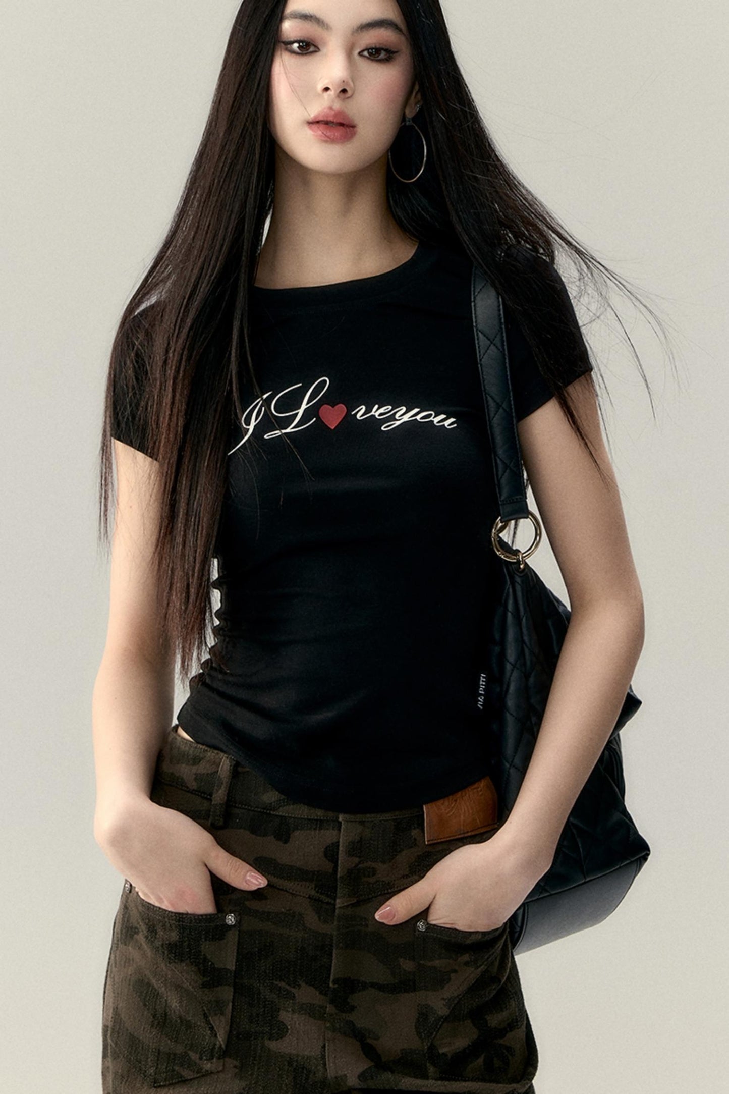 Valentine's Alphabet Slim T-Shirt