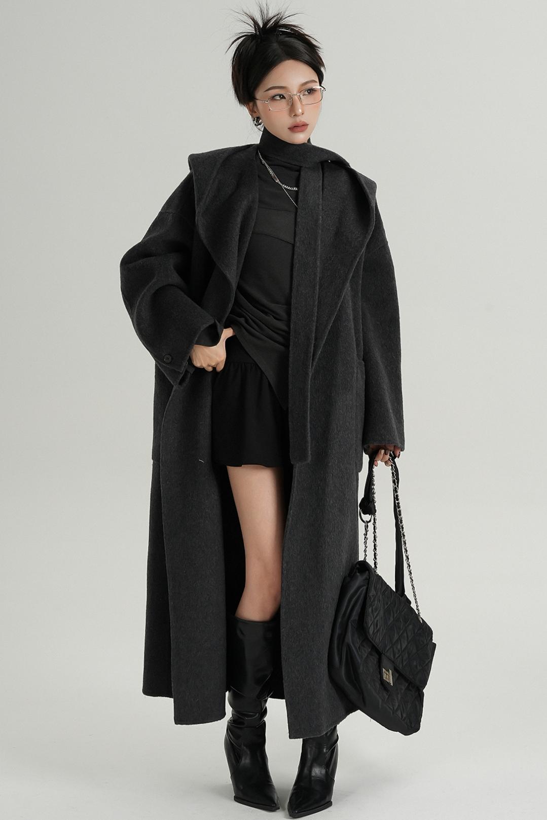 Hooded Loose High-End Coat