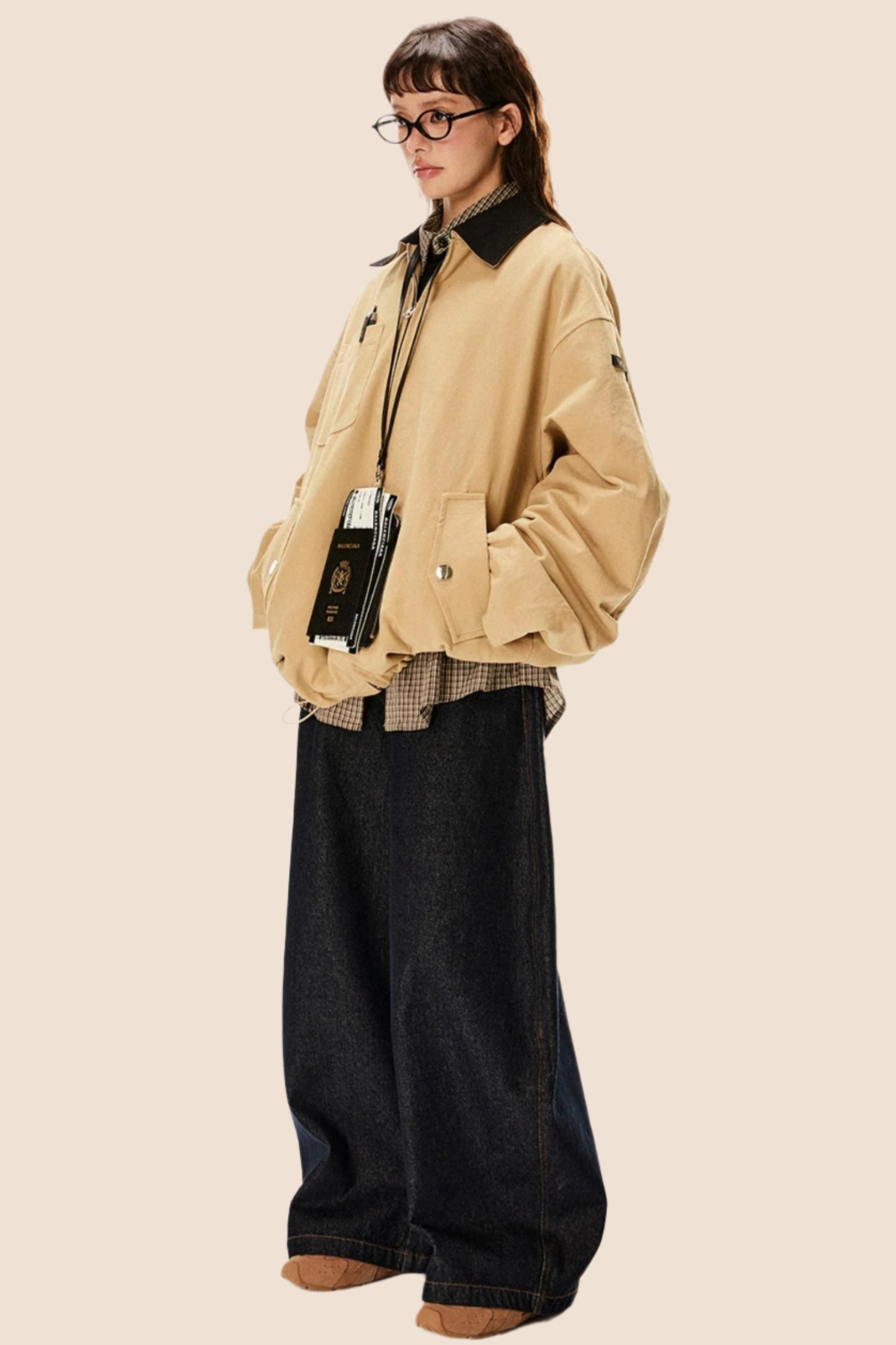 Heavyweight Cargo Trench Jacket