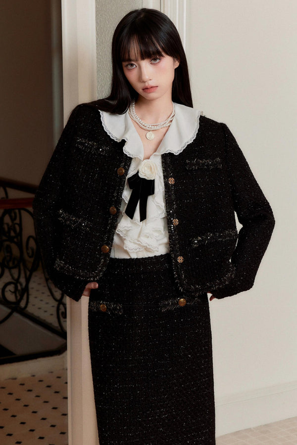 Scottish Premium Shirt Jacket & Skirt Set-Up
