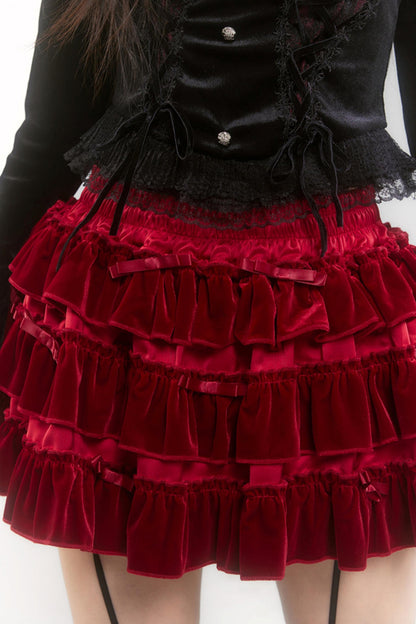 Velvet Cake Skirt 