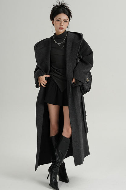 Hooded Loose High-End Coat