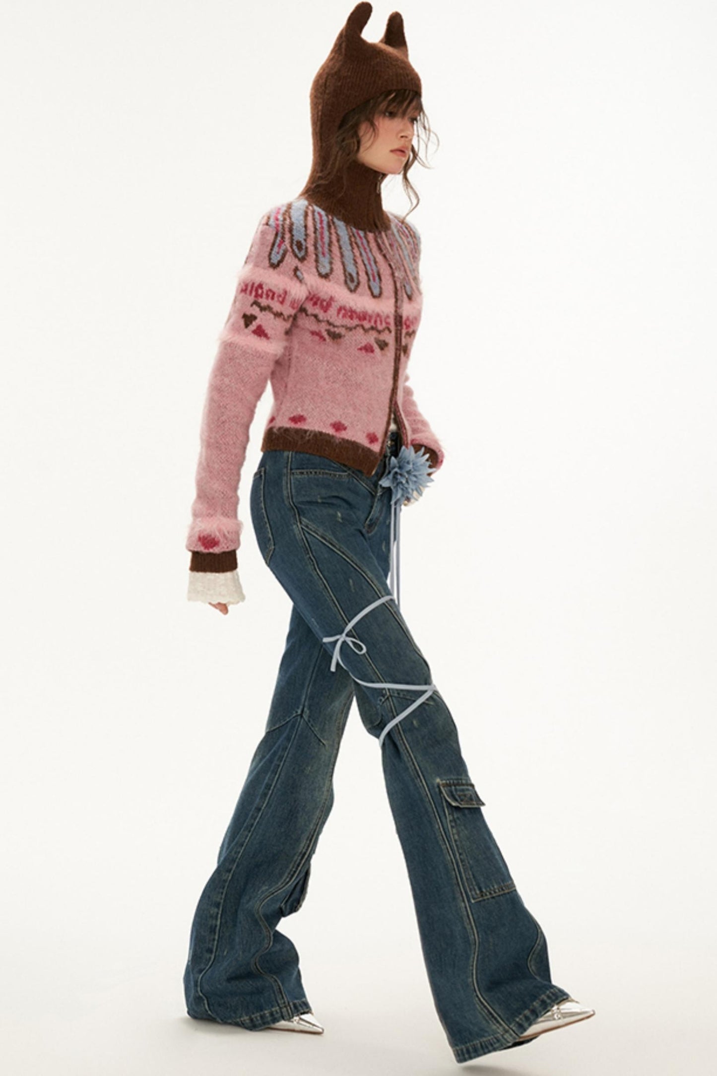 Bootcut Denim Flare Jeans Pants