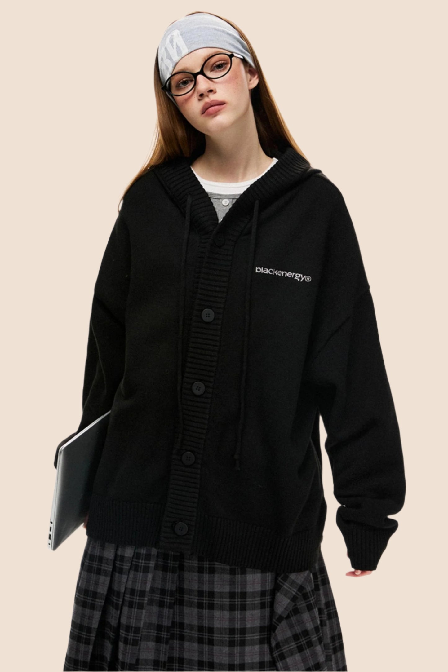 Retro Thickened Hooded Sweater