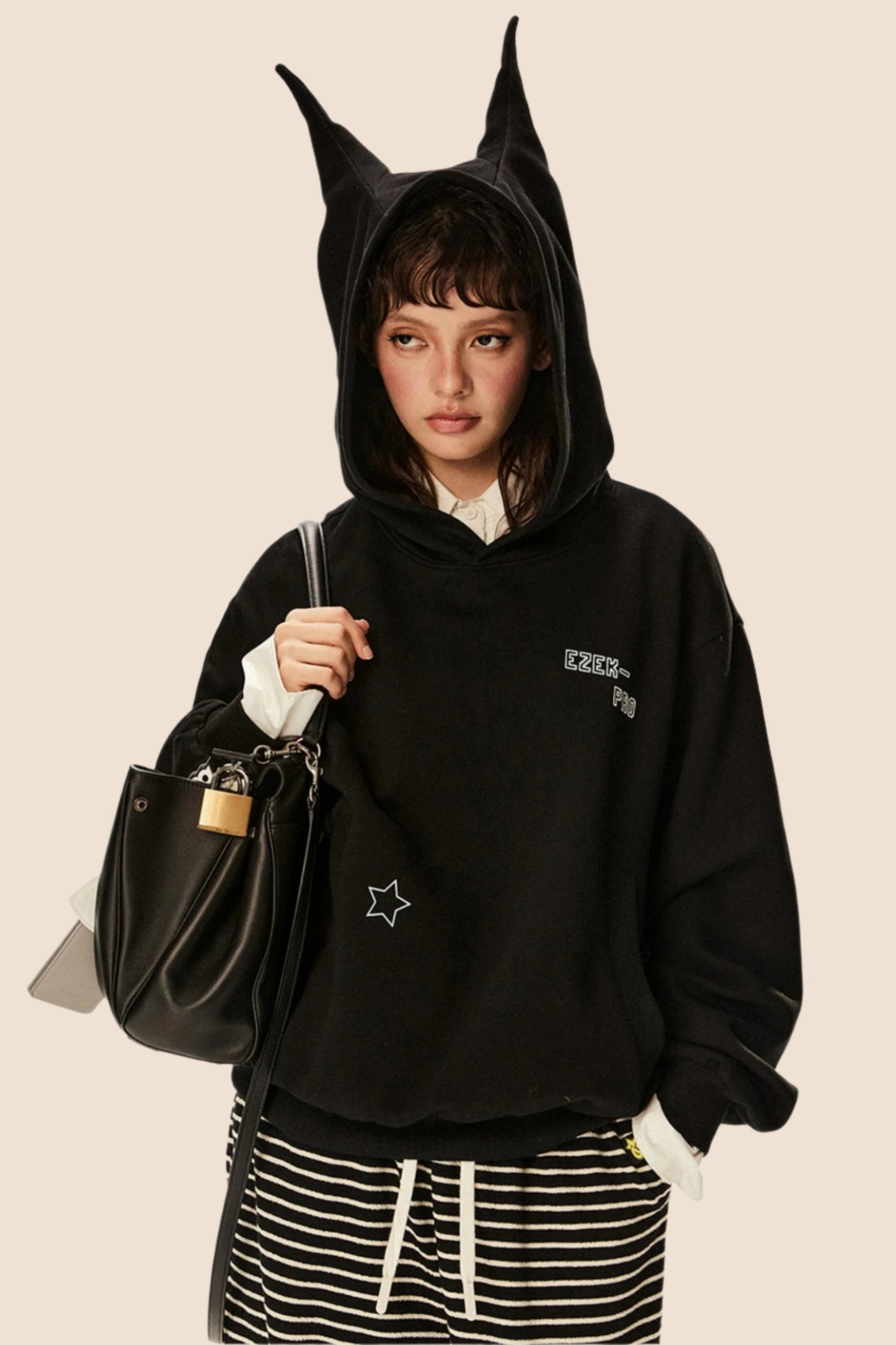 Horn Hooded Sweatshirt