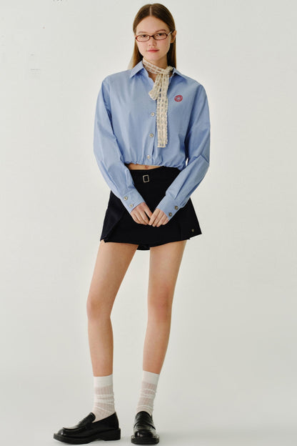 Long Sleeve Casual Patchwork Top