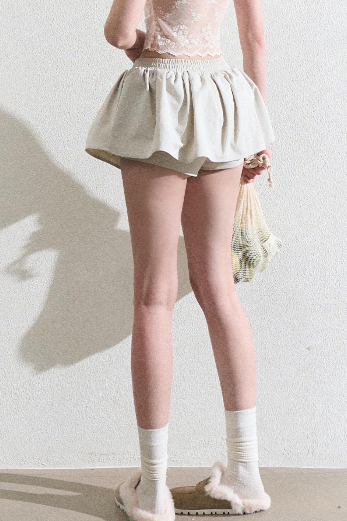 Elastic Waist Tutu Skirt