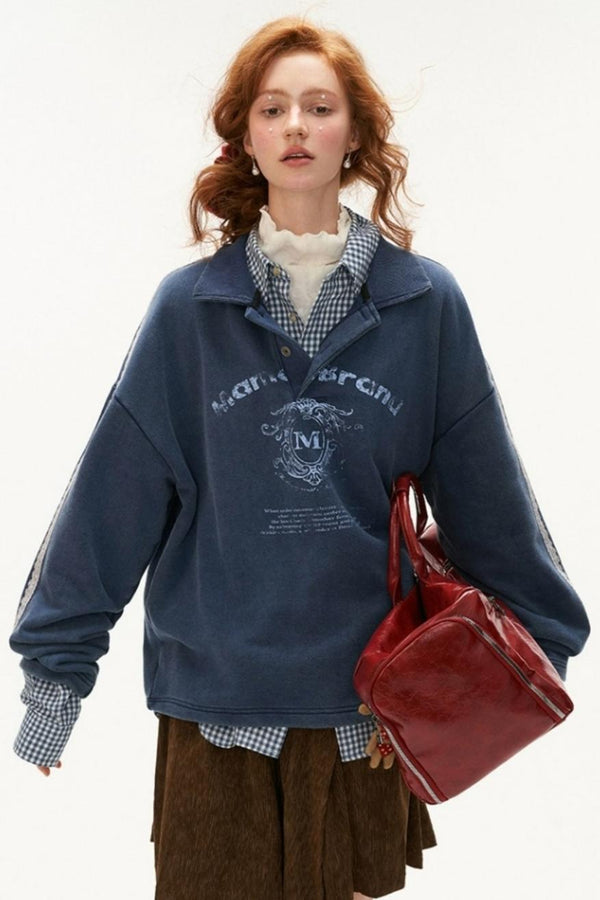 Casual Long Sleeve Sweatshirt