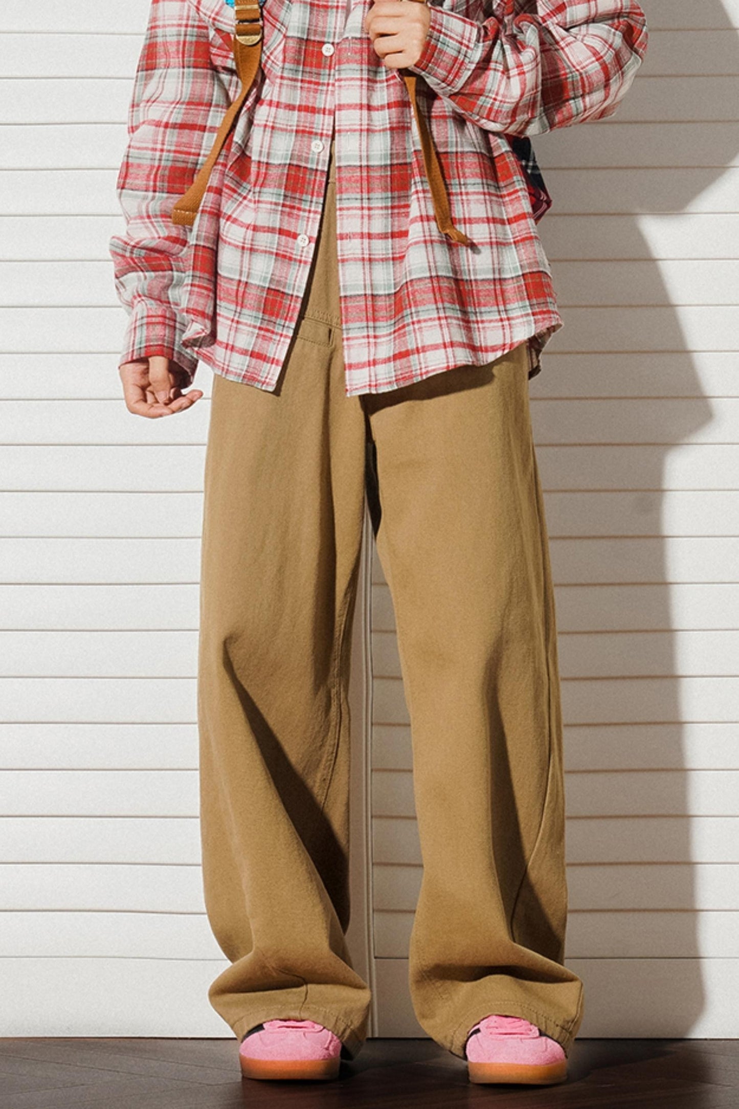 Straight-Leg Casual Cargo Pants