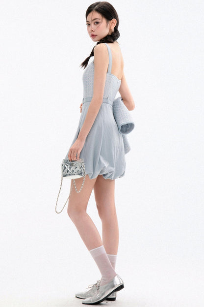 Chic Tweed Coat & Skirt Set-Up